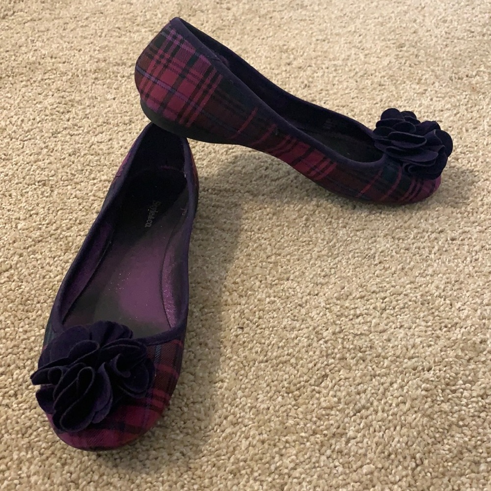 Almost new Style&Co. purple flats